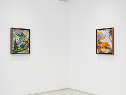 Annie Lapin, Unwilded, exhibition view. Courtesy of Nazarian / Curcio Gallery. Photos by Christopher Wormald