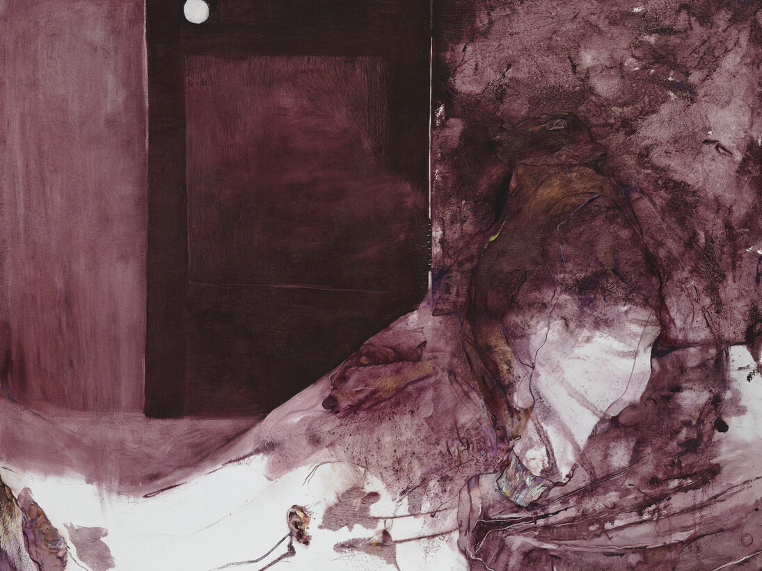 Jennifer Packer, Vision Impaired, 2015, Oil on canvas, 107.5 x 137 cm, Courtesy: Corvi-Mora, London