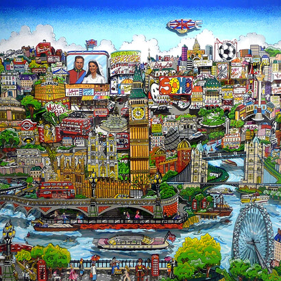 Charles Fazzino. Courtesy of Galerie Artima