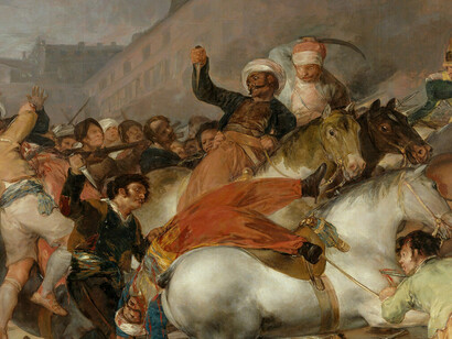 «La carga de los mamelucos» (1814), Goya