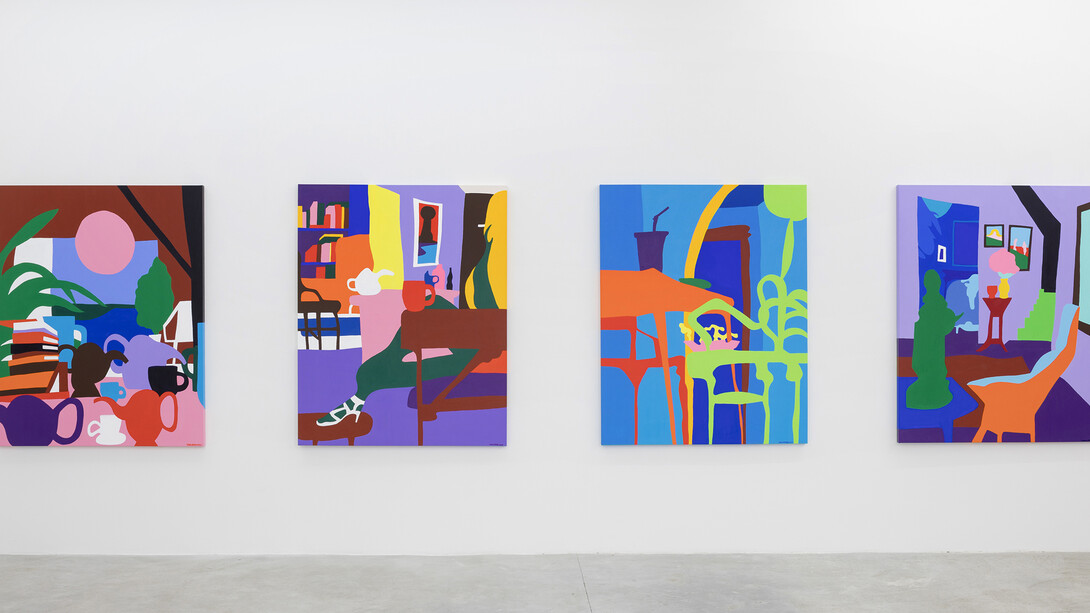 Todd James, Interior, Installation View. Courtesy of V1 Gallery and the photographer Jan Søndergaard 