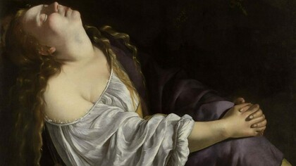 Artemisia Gentileschi, Maria Maddalena in estasi
