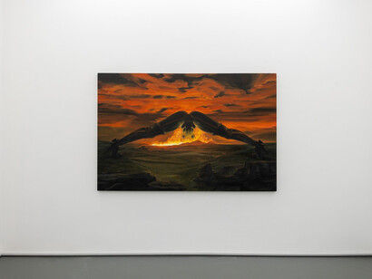 Klaudia Januško, Too hot to handle, exhibition view. Courtesy of acb Gallery