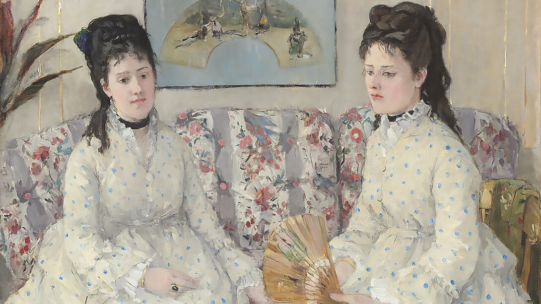 The Sisters, 1869, National Gallery of Art, Washington D.C. by Berthe Morisot