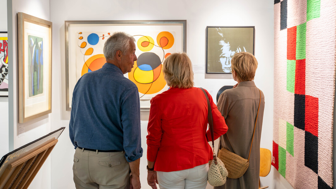 Knokke Art Fair, past edition, exhibition view. Courtesy of Knokke Art Fair 