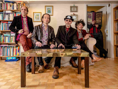 Gong, artisti che si esibirà al festival. Cortesia del MoonJune Festival