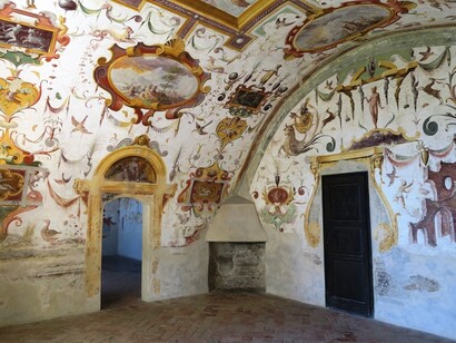 Salone affrescato del Castello di Torrechiara