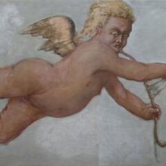 L’impuissance de l’amour, 2018	
HUILE SUR TOILE	
130 X 300 CM 
51 1/8 X 118 1/8 IN.	