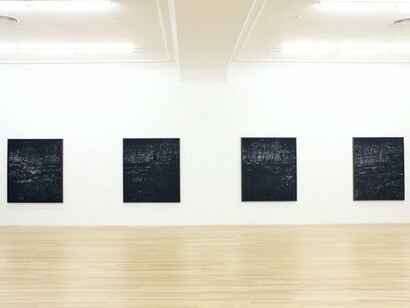 Coal Seam Redux, Exhibition view. Courtesy of Peter Blum Gallery
