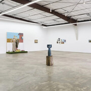 Llyn Foulkes, Time’s witness, exhibition view. Courtesy of The Pit Gallery