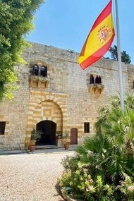The site of the Spanish embassy in Lebanon