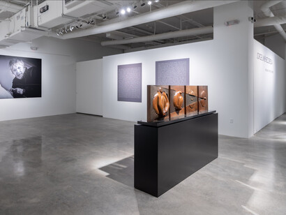 Jorge Jiménez Deredia, Cosmic Mystery of Creation, installation view. Courtesy of The Wall art gallery, Miami