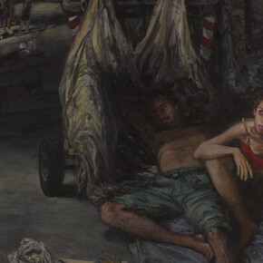 Alejandra Fenochio, La belleza del reflejo de la luna llena en un tacho de helado vacío, 2012. Cortesía del Museo Nacional de Bellas Artes