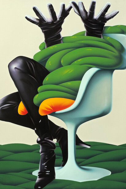 Umberto Mariani, L'étonnement de Madame Tulip, 1969. Per gentile concessione di Anna Defrancesco