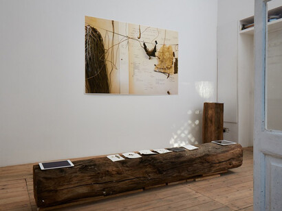 Ratna Gupta, Exhibiiton view. Courtesy of Felix Frachon