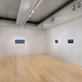 Teresita Fernández, Liquid horizon, exhibition view. Courtesy of Lehmann Maupin