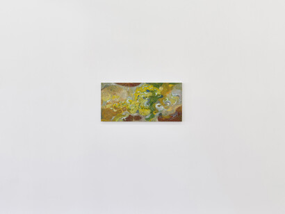 Yirui Fang, Even when the gods lose their will, the afterglow remains, exhibition view. Courtesy of Tara Downs