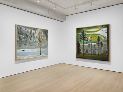 Billy Childish, like a god i love all things, exhibition view. Courtesy of Lehmann Maupin