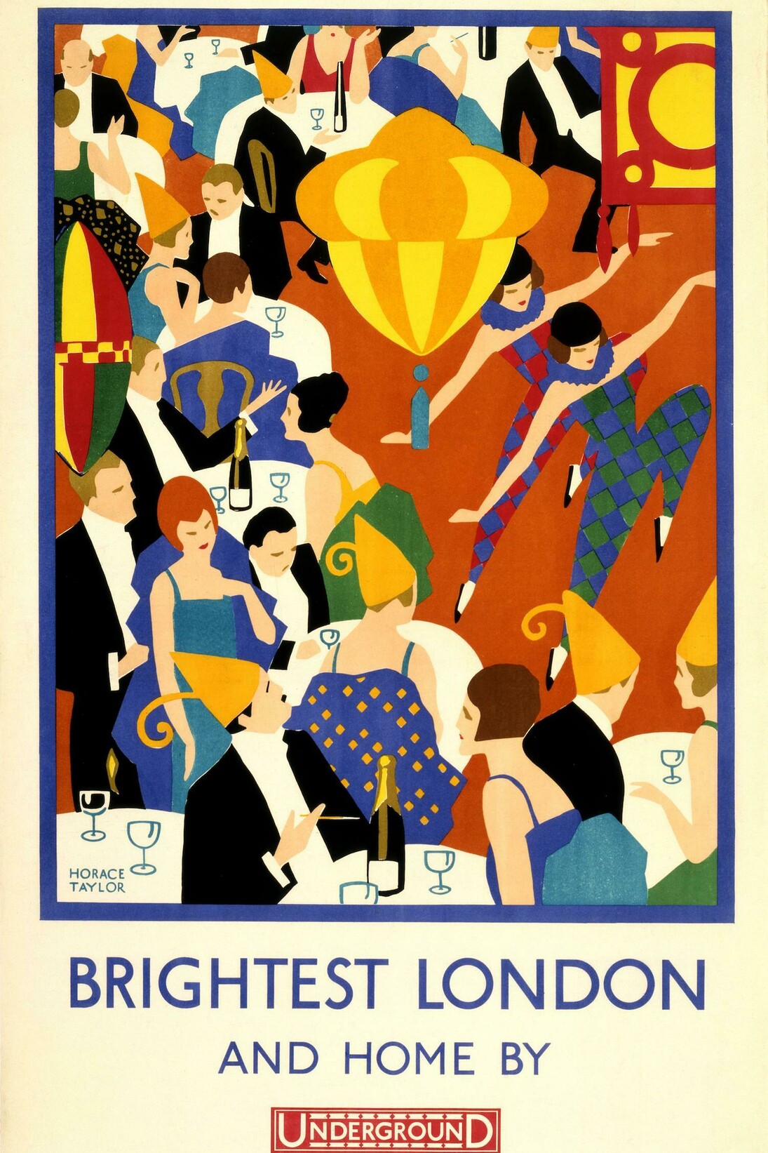 Re-imagining historical posters. Courtesy of London Transport Museum