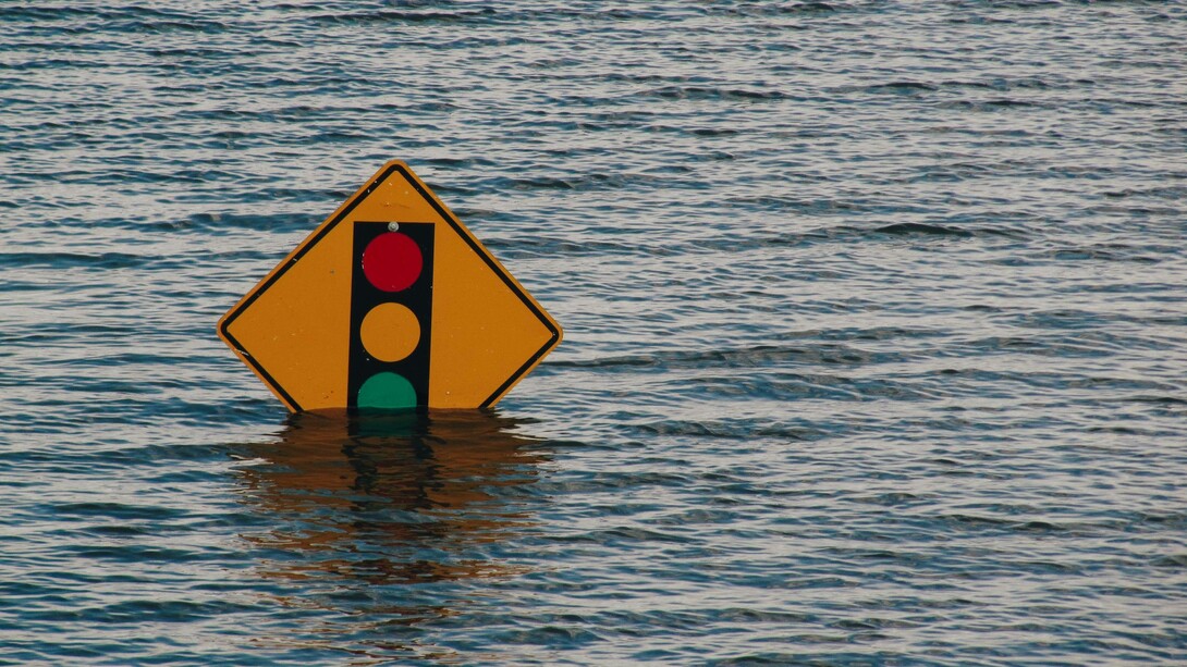 Flooding, a vivid representation of climate change