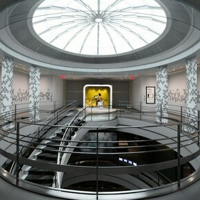 Offer Your Voice, Exhibition view. Courtesy of Rubin Museum of Art