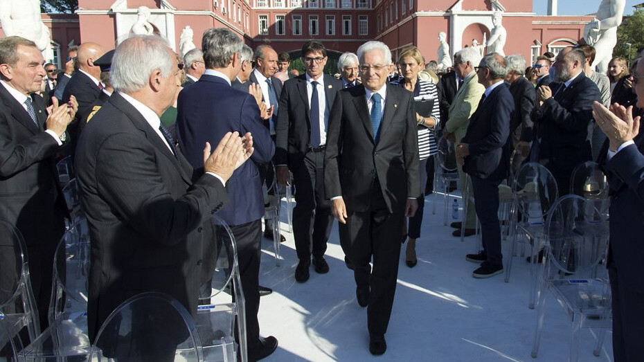 La visita del Presidente Mattarella al CONI
