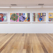 Beatriz Milhazes: engravings from the collection of the Pinacoteca de São Paulo, exhibition view. Courtesy of Pinacoteca 