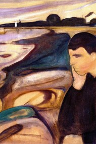 «Melancolia» (1894), E. Munch