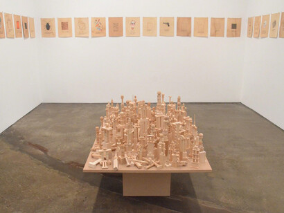 Roberta Allen, Exhibition view. Courtesy of Minus Space