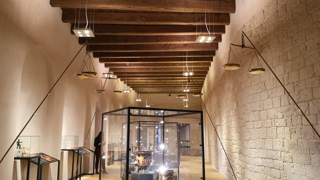 Giuliana Storino, Il peso del vuoto, Bari, Museo Archeologico di Santa Scolastica  