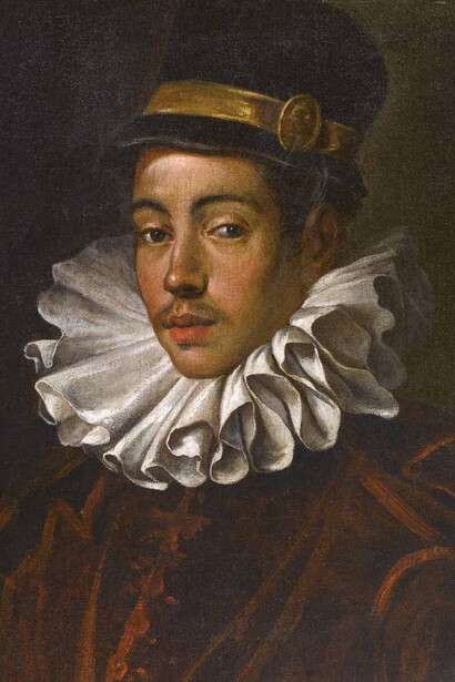 Domenico Tintoretto, Portrait of Itō Mancio (detail), 1585. Courtesy of the British Museum