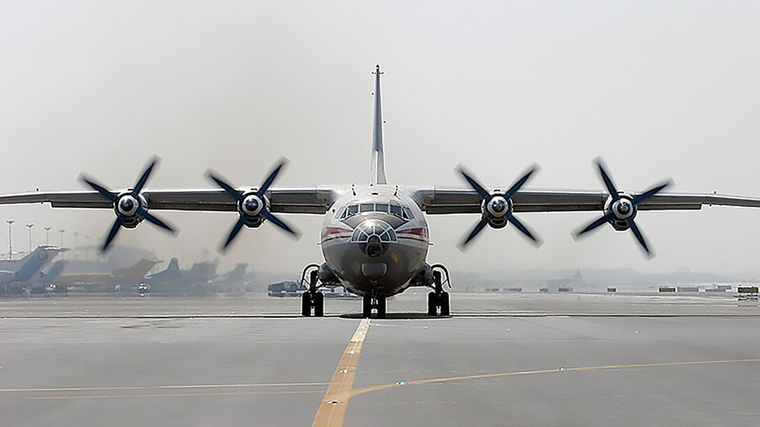 Antonov An-12 aircraft in action, explore images taken at Dubai International Airport (DXB / OMDB), United Arab Emirates