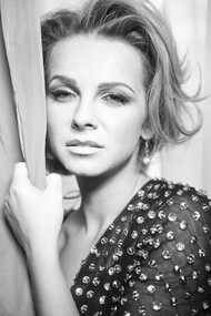 Marija Husar, photo from period of female pop quartet Divas