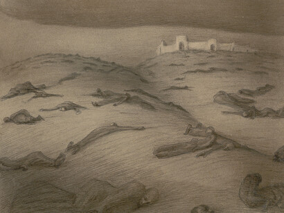 Alfred Kubin, Plague, 1902. Courtesy of Albertina Museum