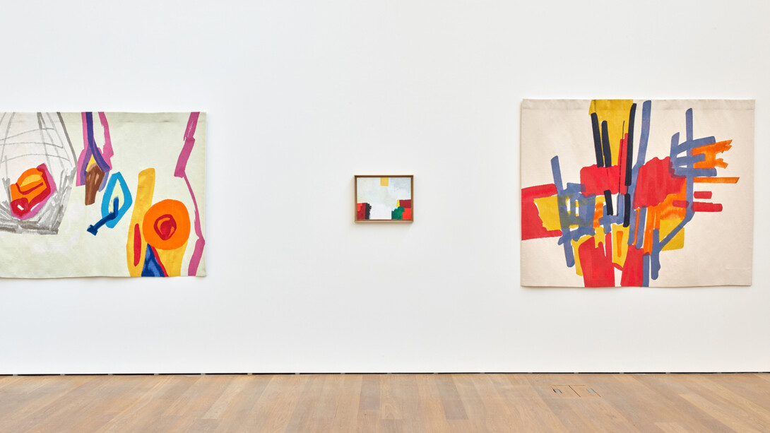 Etel Adnan et les modernes. Courtesy of Mudam Luxembourg