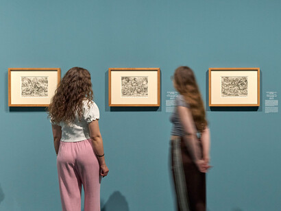 Pieter Bruegel the Elder, Printed, exhibition view. Courtesy of Museum Städel