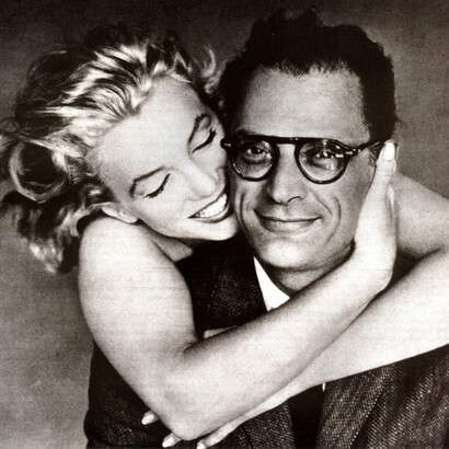 Monroe y Miller durante su matrimonio