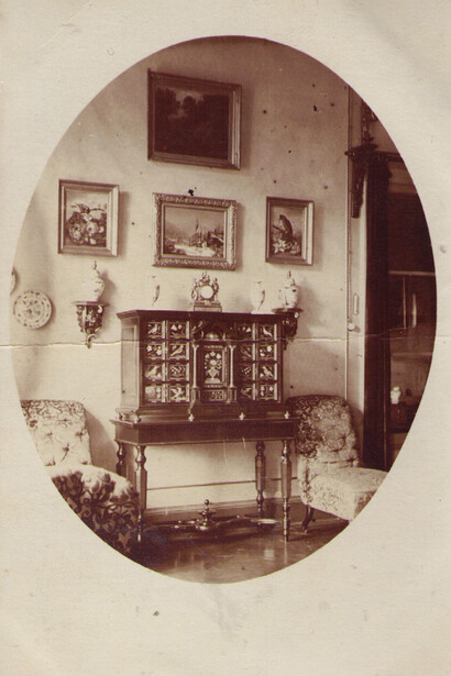 Family Geymüller and the Kamenice Nad Lipou Castle, piece in exhibition. Courtesy of Kamenice nad Lipou Chateau
