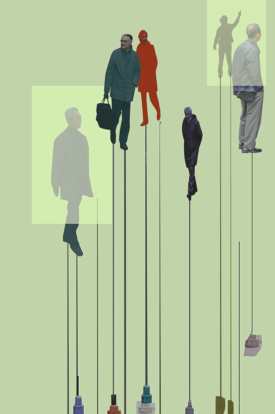 Franco Donaggio, 2004, Urbis – equilibri precari ©Franco Donaggio