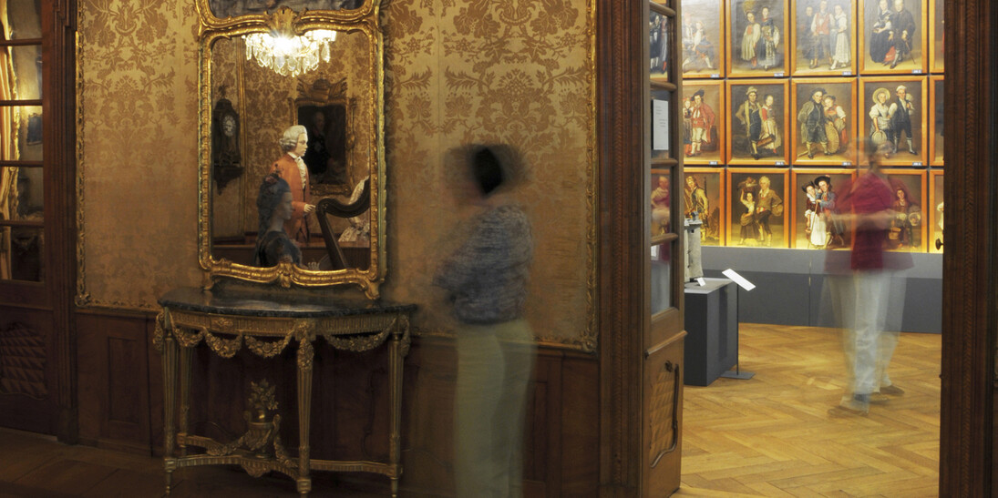 A glance around the exhibition “Glory and decline of the Ancien Régime”
© Bernisches Historisches Museum, Bern. Photograph Christine Moor