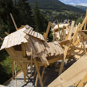 La résidence secondaire, 2012, R‐Art, Vercorin, Suisse, Crédit photo: Robert Hofer