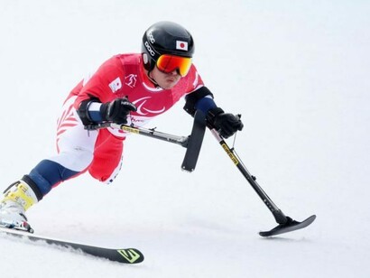 Esquiador paralímpico nos Jogos Paralímpicos de Inverno 