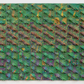 Elias Sime, Tightrope. Courtesy of GRIMM Gallery