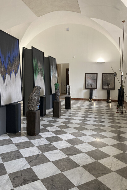 Mostra “Magma” a Palazzo Guglielmo II a Monreale ( Palermo)