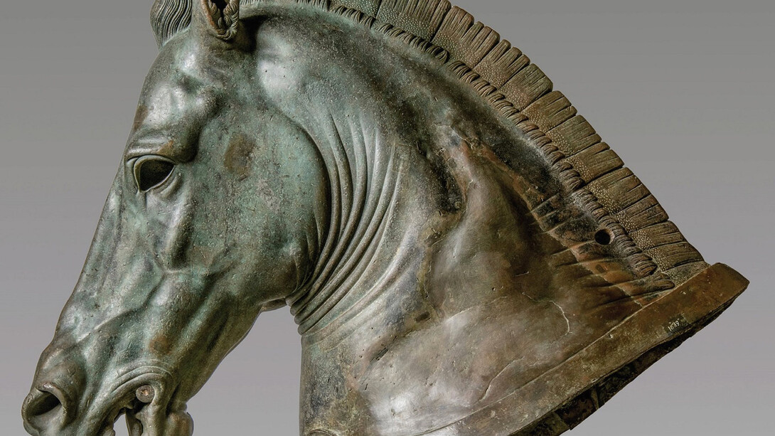 Protome di cavallo “Medici Riccardi”, 340-330 a.C. Bronzo fuso
