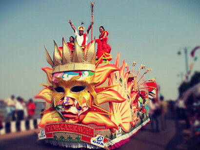 A stunning mask in Goa