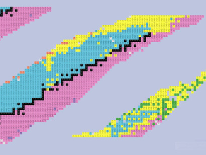 Mapa de nucleidos, pequeña vista previa:
Lila—Emisión de neutrones (mueve el átomo una posición diagonalmente hacia la izquierda)
Verde—Fisión espontánea (varios productos)