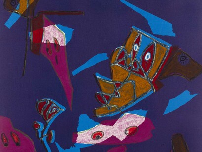 Oupa Sibeko, The third one, 2025.  Courtesy of David Krut Arts