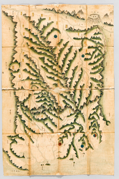 500 Years of the Joseon Dynasty Maps. Courtesy of National Museum of Korea