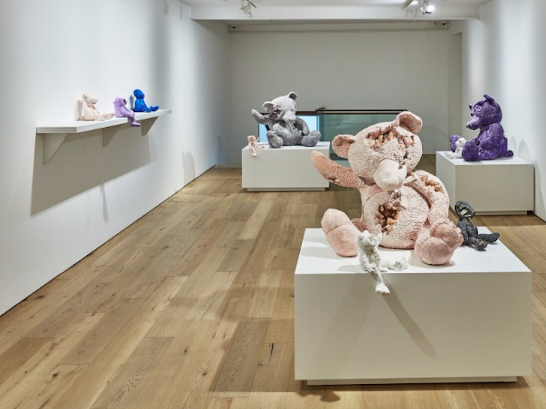 Daniel Arsham, Exhibition view. Courtesy of Perrotin 
